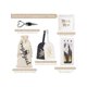 thumbnail image 2 of Engagement Gifts for Couples - Unique Bridal Shower Gift Box Wine Glasses Kit Mr & Mrs Ring Dish Honeymoon Luggage Tags for Him and Her - Personalized, 2 of 5