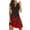 i-Red Womens Summer Dress, variant on Sundresses for Women Casual Summer - Dresses for Women Casual Summer Floral Printed Tank Sleeveless Dress Hollow V-Neck Swing A Line Beach Mini Sundress