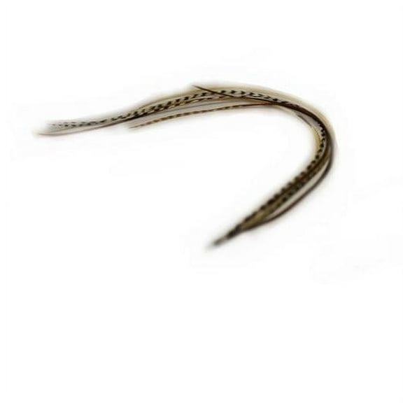 4-6 Beautiful Natural Mix Feather Hair Extension Made of Salon Quality Feathers