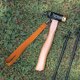 thumbnail image 1 of Martillo de cobre para acampar herramienta multifuncional extractor de clavos para mochilero al aire libre JShteea El nuevo, 1 of 8