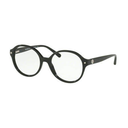 Michael Kors 0MK4041 Full Rim Round Womens Eyeglasses - Size 51 (Black)