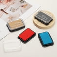 thumbnail image 4 of Large Stamp Pad, Washable Craft Ink Pad for Rubber Stamp Card Making Stamping Scrapbook Fingerprint Handprint Red/Black, 4 of 6