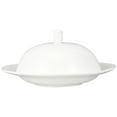 thumbnail image 1 of 1Pc Western Food Dish Ceramic Steak Dish Ceramic Tableware Snack Plate with Lid, 1 of 8