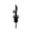 Black, variant on Homerr Wine Pour Spout Bar Pour Spout Stylish Stainless Steel Wine Pourer - Spill-Proof, Ideal for Wine and Oil Bottles