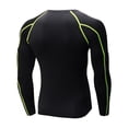 thumbnail image 4 of CONZONE Mens Workout T-Shirts Long Sleeve Gym Fitness T Shirts For Men Crew Neck Solid Color Tight Stretchy Athletic Tee Tops, 4 of 4