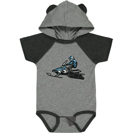 

Inktastic Snowmobile Gift Ideas Gift Baby Boy or Baby Girl Bodysuit