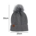 thumbnail image 2 of Hat for Women Men Winter Hat Womens Cuffed Beanies Cap Warm Hats, 2 of 5