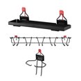 thumbnail image 2 of Rubbermaid Outdoor Metal Backyard Shed Shelf & 34” Tool Rack & Power Tool Holder, 2 of 11