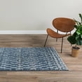 thumbnail image 5 of Addison Rugs Reston 8' x 10' Trellis Transitional Fabric Area Rug in Blue, 5 of 6