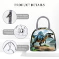 thumbnail image 4 of Fotbe Lake Forest Dinosaur A Bolsa de Almuerzo con Estampado, Lonchera Aislada, Contenedor de Comida Reutilizable Tipo Cooler a Prueba de Fugas, 4 of 6