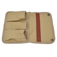 thumbnail image 2 of Bolsa de almacenamiento colgante, portátil, ligera, lateral, multifuncional, para reposabrazos de silla, para acampar al aire libre, picnic, color caqui, 2 of 14