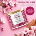 thumbnail image 2 of Bodycology Cherry Blossom Scented 3-Wick Soy Candle, 14.5 oz, 2 of 8