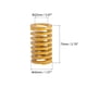 thumbnail image 2 of Troquel Resorte, 40mm OD 70mm Largo Espiral Estampado Ligera Carga Compresión Troquel Resortes para 3D Impresora Eléctrica Pieza, Amarillo, 2 of 5