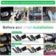 thumbnail image 2 of Pedales de acelerador y freno Yjmei Tesla Model 3 Model Y 2022 2023, tapas de pedales Model 3 Model Y 2022 2023, placa de cubierta, estriberas [no para 2018-2021] (plateado), 2 of 5