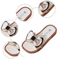 thumbnail image 6 of Hessimy Kids Cloud Slides Boys Girls Shower Slippers Slip on Slide Sandals Non-slip Summer Beach Pool Shoes(White,10), 6 of 8