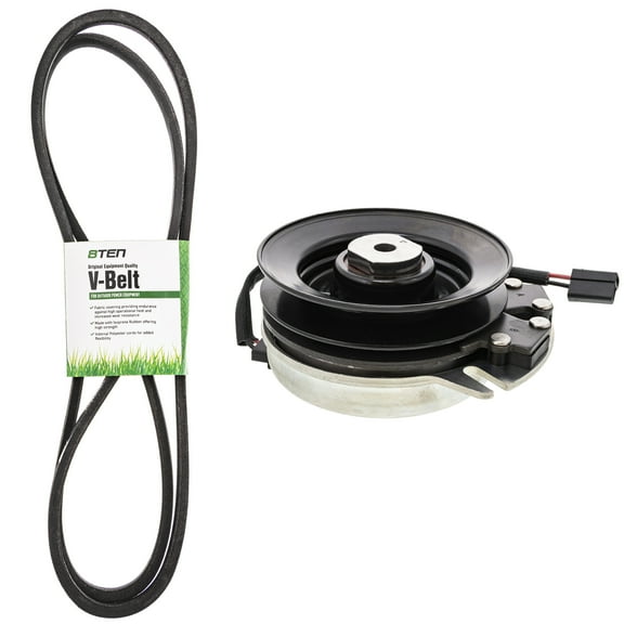 8TEN Belt PTO Clutch Kit for Cub Cadet GT2542 LT 2138 917-3385 MK1006348