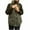 Army Green, variant on MIUOWANP Womens Quilted Puffer Jacket Casual Lightweight Stand Collar Long Sleeve Zip Puffer Jackets Padded Outerwear Coats Army Green M