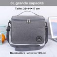 thumbnail image 2 of Bolsa térmica unisex perfecta para la oficina, la escuela y los picnics, 2 of 5