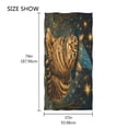 thumbnail image 5 of Wobogo Chubby Bengal Cat Beach Towel Sand Free Quick Dry Absorbent Thin Compact Towels for Vacation Trips to Swimming Pool Camping Beaches, 5 of 7