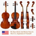 thumbnail image 2 of Kit de violín PHOENIX 4/4 de tamaño completo para principiantes con accesorios, 2 of 7