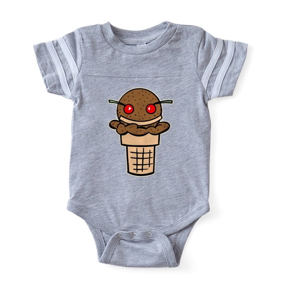 CafePress - FIN Conehead - Cute Infant Baby Football Bodysuit