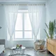 thumbnail image 1 of Classical New Chinese Jacquard Sea Tide Pattern High Precision Curtains Vertical Curtain Curtain with Three-dimensional Texture, 1 of 5