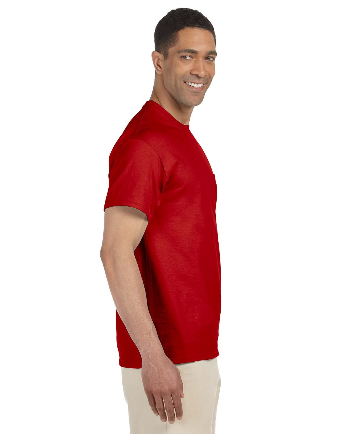Gildan Mens 6.1 oz. Ultra Cotton Pocket TShirt 3 Pack