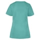 thumbnail image 3 of Puntoco Blusa de manga corta con cuello en V para mujer Uniforme de trabajo Color sólido con bolsillos Blusa Puntoco Puntoco-3186, 3 of 5