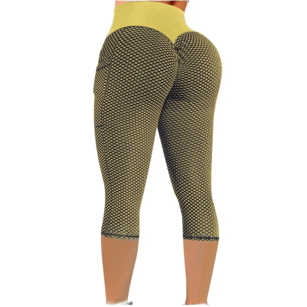 Leggings de Yoga Elásticos de Moda Para Mujer Fitness Running Gym Pantalones Recortados Pocket Active Pants Odeerbi ODB-6