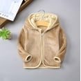 thumbnail image 4 of Baby Coat Children's Coral Down Coat Baby Clothes Thickened Warm Boys and Girls Hooded Top, 4 of 8