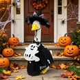 thumbnail image 4 of Fall Halloween Decoration for Home Indoor Outdoor Clearance Under $5.00!Halloween Porch Gander Outfit Set Pumpkin Attire Witch Hat Yard Gander Clothes Festive Garden Porch Decor Accessories, 4 of 6