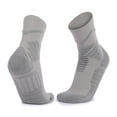 thumbnail image 1 of Gray Men'S Casual Athletic Ankle Socks For Outdoor Cycling Running In Gray Color One Size Fits Most Length 8.07 Inch Height 7.09 Inch Lightweight Comfortable Daily Wear, 1 of 2