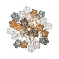 thumbnail image 2 of Crystorama Lighting - Addis - 4 Light Flush Mount In Geometric Style-13.75, 2 of 11