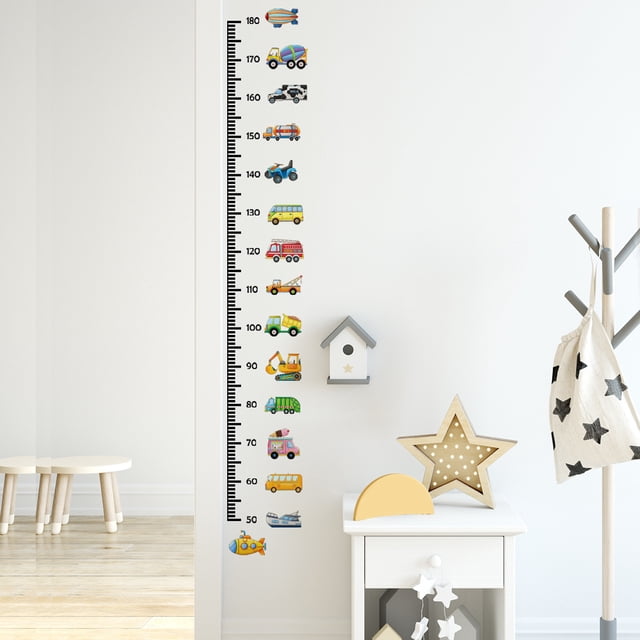 Pegatinas decorativas para la medición de la altura de los niños en automóviles Zefei Wu 9024735051381