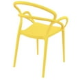 thumbnail image 2 of Compamia Mila Chaise de Salle à Manger avec Accoudoirs Jaune, 2 of 10