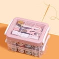 thumbnail image 7 of MUMQAQ Mini Home Black Sewing Kit Travel Thread Threader Needle Tape Measure Scissor Sewing, 7 of 7