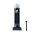 thumbnail image 2 of Honmine Oscillating Tower Fan, Desk Table Fan with 6 Speeds, Bladeless Tower Fan Quiet, 120° Oscillation with Humidification, Small Bladeless for Bedroom, 2 of 5