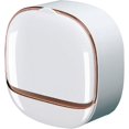 thumbnail image 1 of Jabonera de baño de pared oso de fresa blanca con tapa con bisagras diseño escandinavo impermeable, 1 of 5