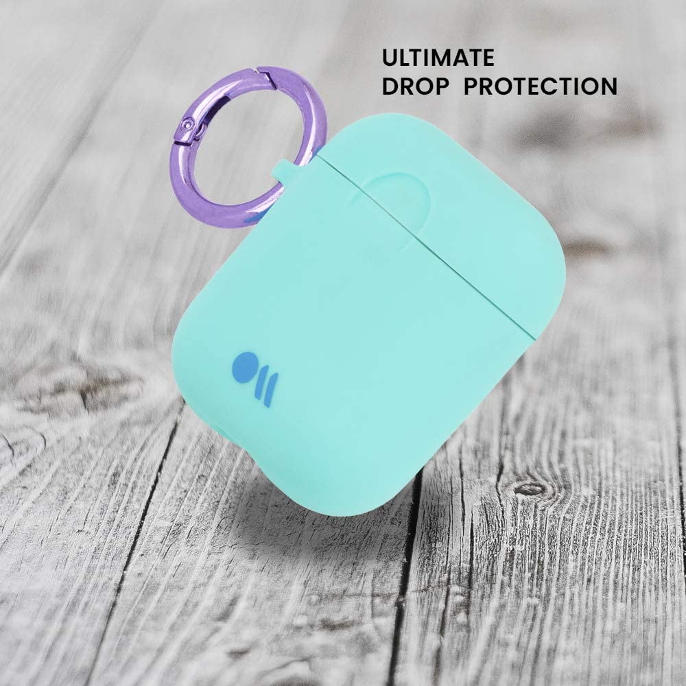 Case-Mate - Airpods Case - Hook Ups - Silicone - Compatible with Apple Airpods  Series 1 \u0026 2 - Aqua Blue | Walmart Canada