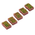 thumbnail image 3 of 5 Piezas de s de Plástico en Miniatura Paisaje para Decoración de de Jardín de Hadas Baoblaze Lechos de flores rectangulares, 3 of 6
