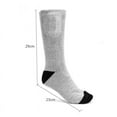 thumbnail image 5 of EIMELI Heated Socks for Men/Women - Upgraded Rechargeable Electric Socks with 4500mAh Large Capacity Battery- Up to 16 Hours of Heat, Upgrade Heating Element up to 160℉, 3 Heat Settings, 5 of 9