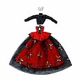 thumbnail image 4 of Ropa de moda para muñeca de simulación, vestido de estilo retro para muñeca de 24 pulgadas, tela suave, vestido hecho a mano para muñeca de niña de 60 Estilo D, 4 of 8