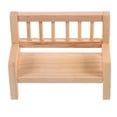 thumbnail image 1 of SHISUYAN Miniature Garden Bench Model Micro Wooden Bench Doll House Bench, 1 of 9
