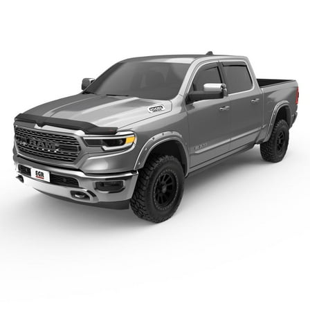 EGR 2019-2024 Fits Dodge Ram 1500 Superguard Hood Guard Matte Black Finish 302955
