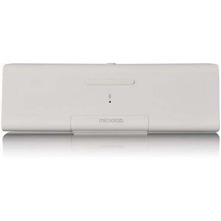 Microlab MD212 Bluetooth Wireless Portable Stereo Speaker, White Microlab MD212 Bluetooth Wireless Portable Stereo Speaker, White