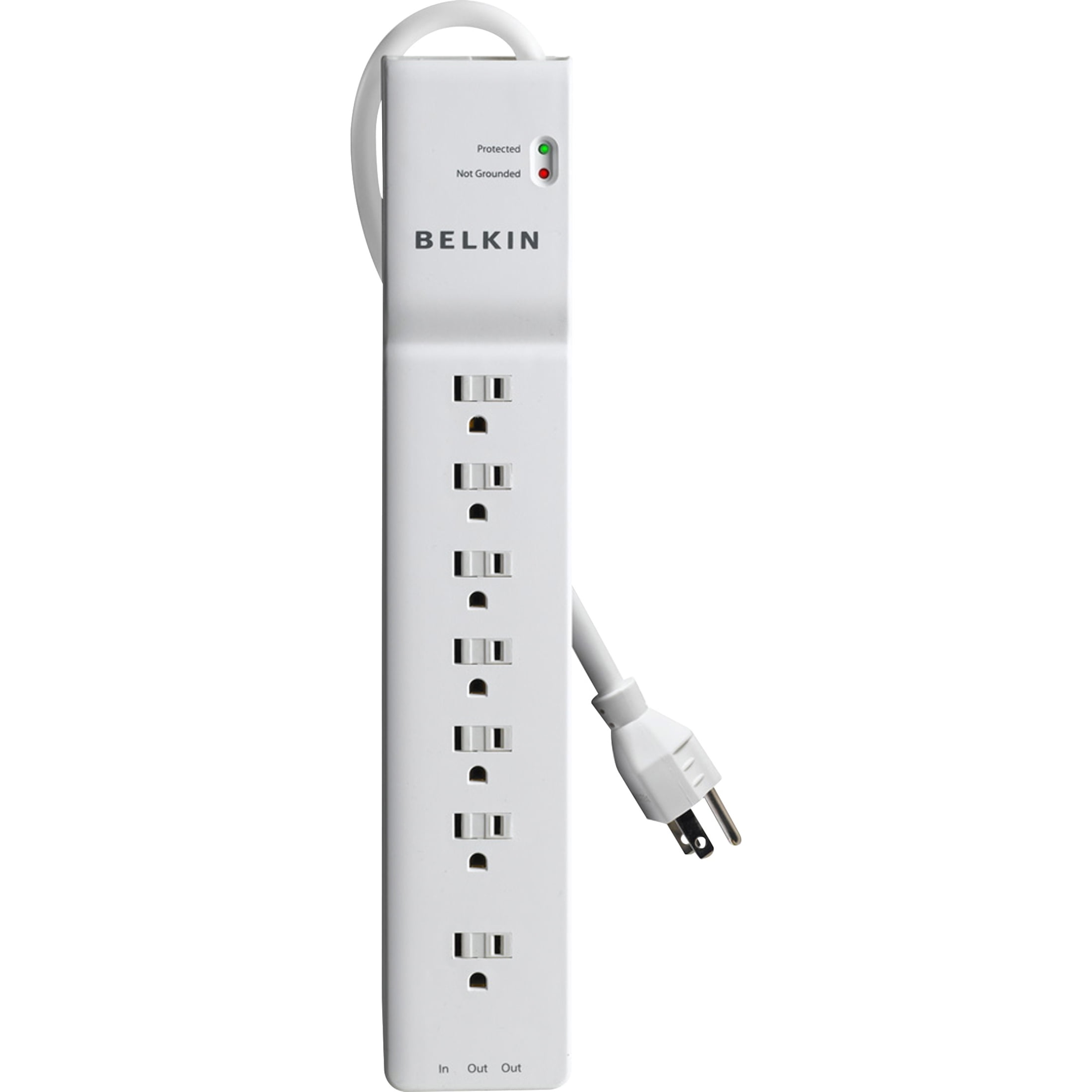 7-Outlet Home/ Office Series Surge Protector with 6 ft Cord.