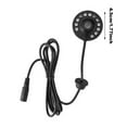 thumbnail image 3 of Mini Mist Maker 12 LED Fogger Water Pond Fog Machine Atomizer Air Humidifier Indoor Foggers Black, 3 of 6