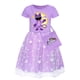 thumbnail image 2 of Vestido de encaje de algodón para niños, juego de Critters sonrientes, ropa de princesa arcoíris, ropa de moda para niños, regalos de verano, 2 of 5
