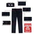 thumbnail image 3 of Educated Uniforms Boys Flat Front Double Knee Adjustable Waist School Pant, 3 of 5