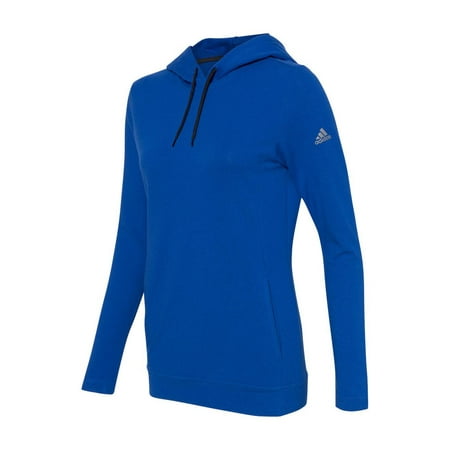 Adidas - Women's Lightweight Hooded Sweatshirt - A451 - Collegiate Royal - Size: S